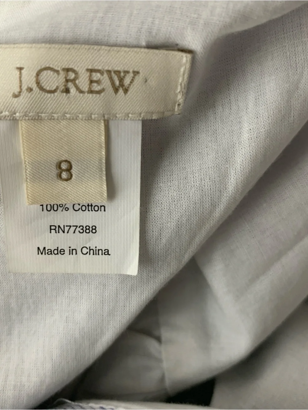 J Crew Women Size 8 Medium Dress Blue White Stripe Yellow Embroidery Tank Linen